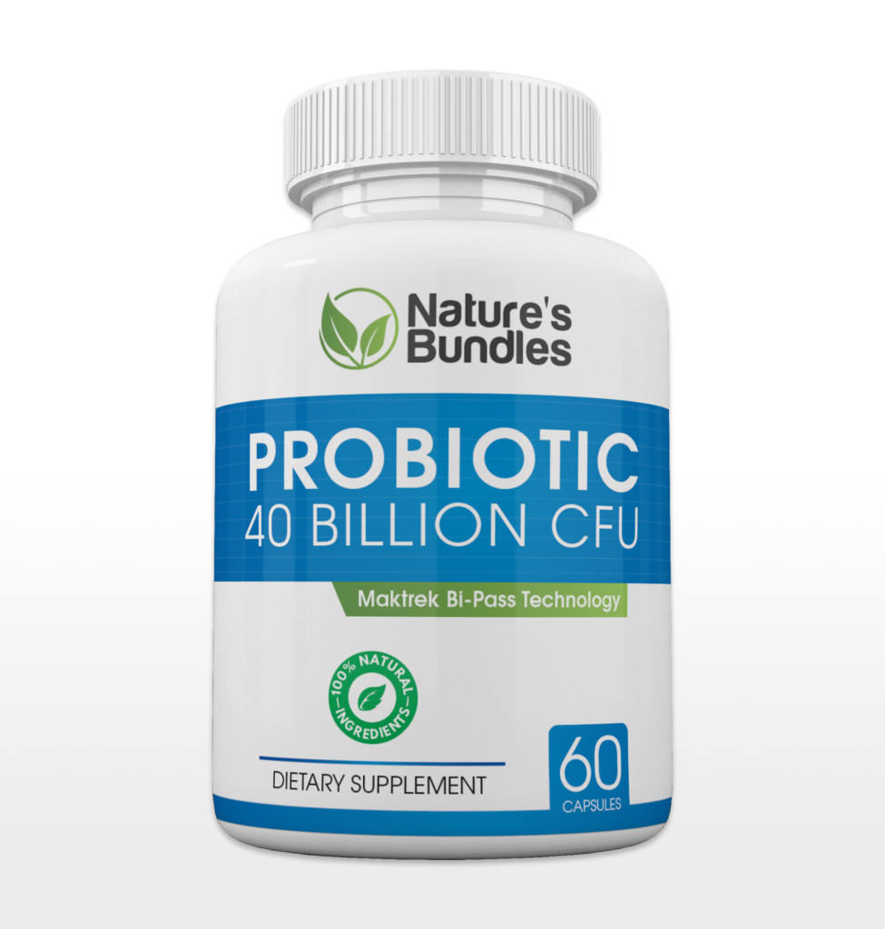 Probiotic 40 Billion Cfu Natures Bundles